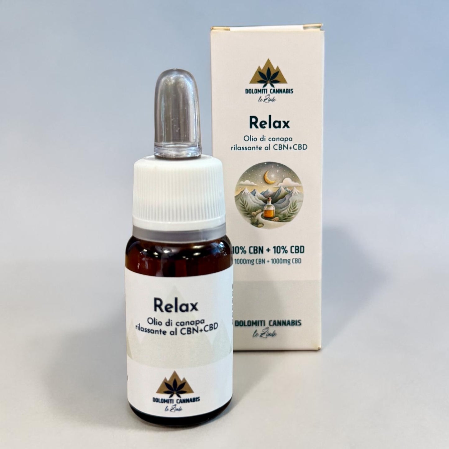 Relax – Olio CBN 10% + CBD 10% – Le Ziude