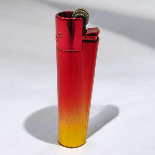 Clipper Metal Large Icy Colors – Red and Yellow