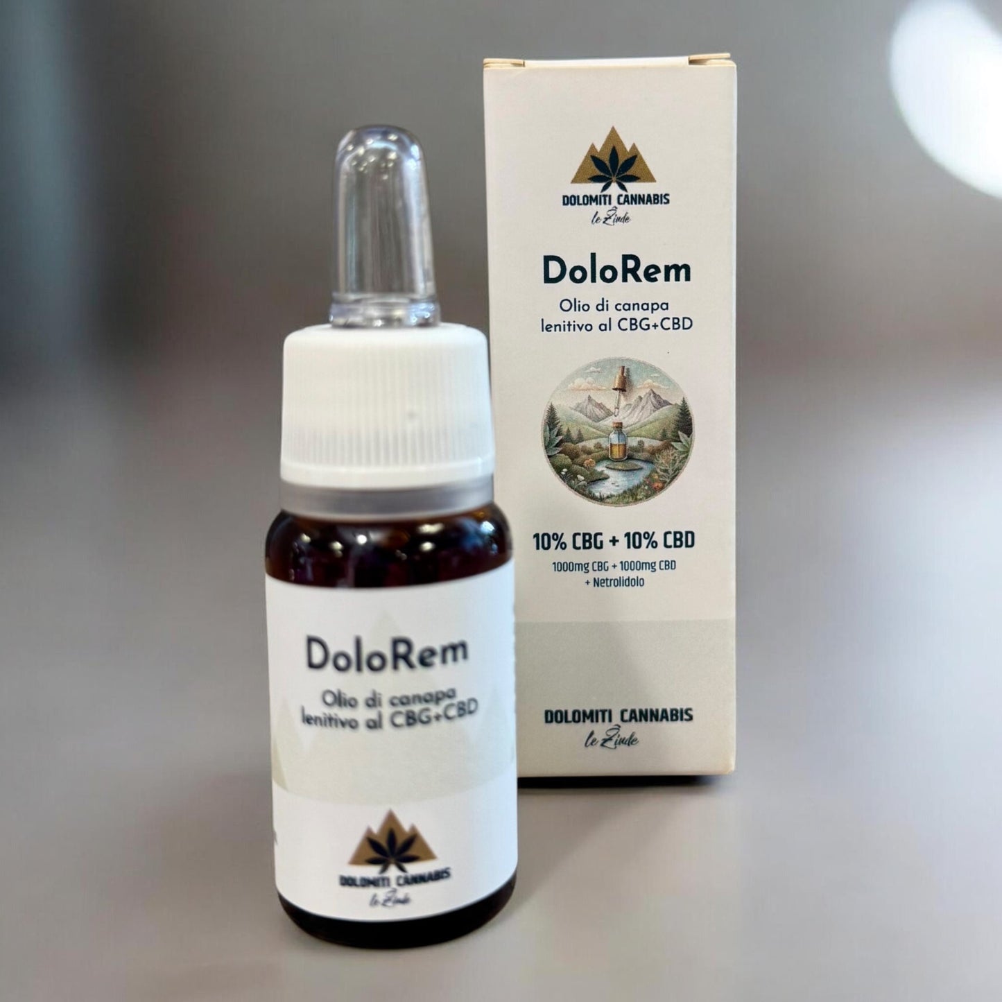 Dolorem – Olio cbg 10% + Cbd 10% – Le Ziude