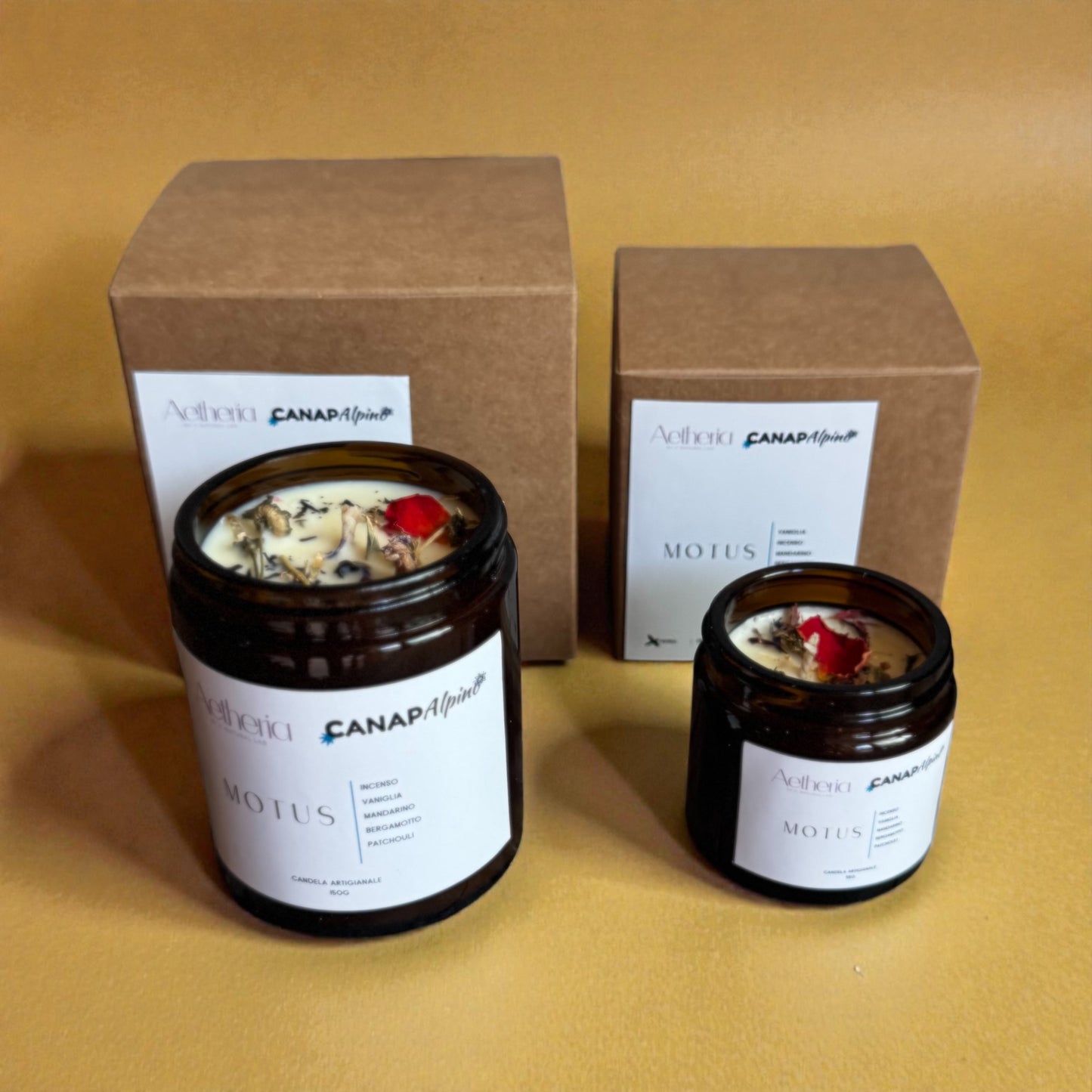 Motus – Candela alla canapa