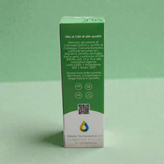 Olio CBD 5% per Cani e Gatti – Albedo Farmaceutica