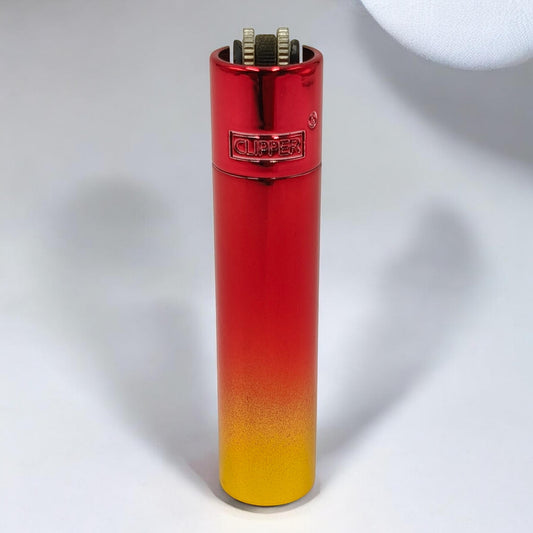 Clipper Metal Large Icy Colors – Red and Yellow
