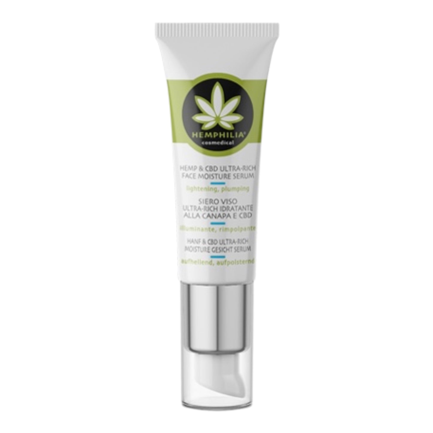 Siero Viso Ultra-Rich alla Canapa e CBD – Hemphilia (20 ml)