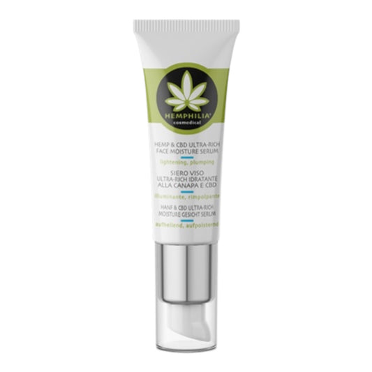 Siero Viso Ultra-Rich alla Canapa e CBD – Hemphilia (20 ml)