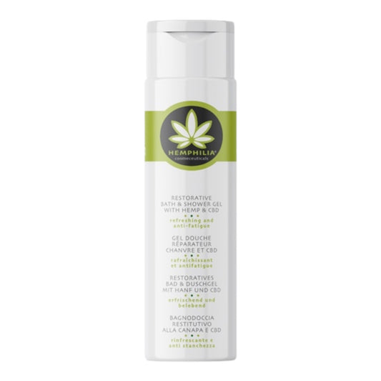 Bagnodoccia Restitutivo alla Canapa e CBD – Hemphilia (250 ml)